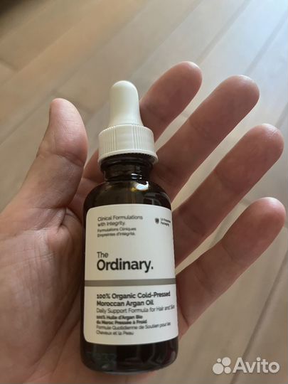 100% аргановое мароканское масло The Ordinary