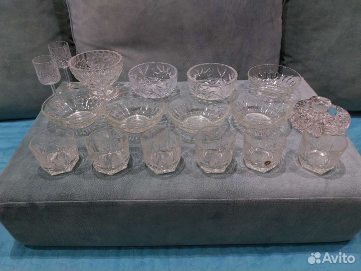 Хрустальная посуда СССР