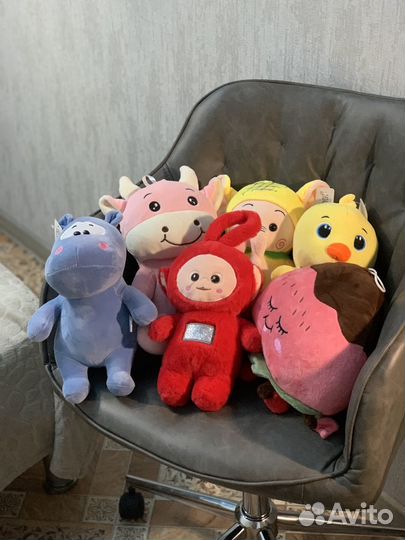 Мягкие игрушки пакетом, набор, игрушки