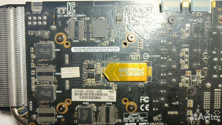 Видеокарта Asus gtx 760 2gb