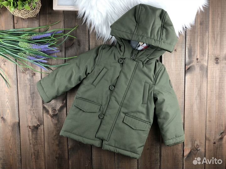 Зимняя куртка для мальчика 86