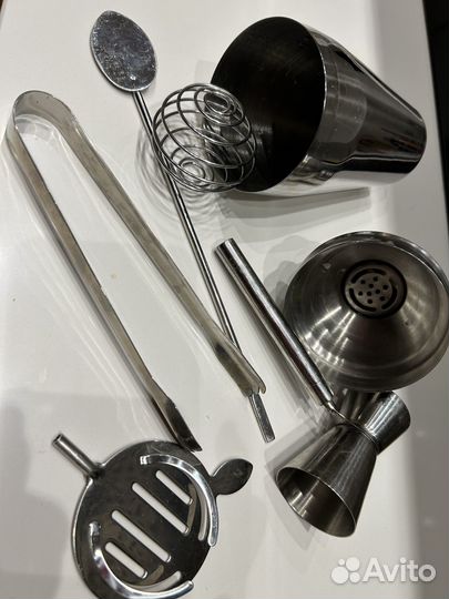 Набор для приготовления коктейлей сталь