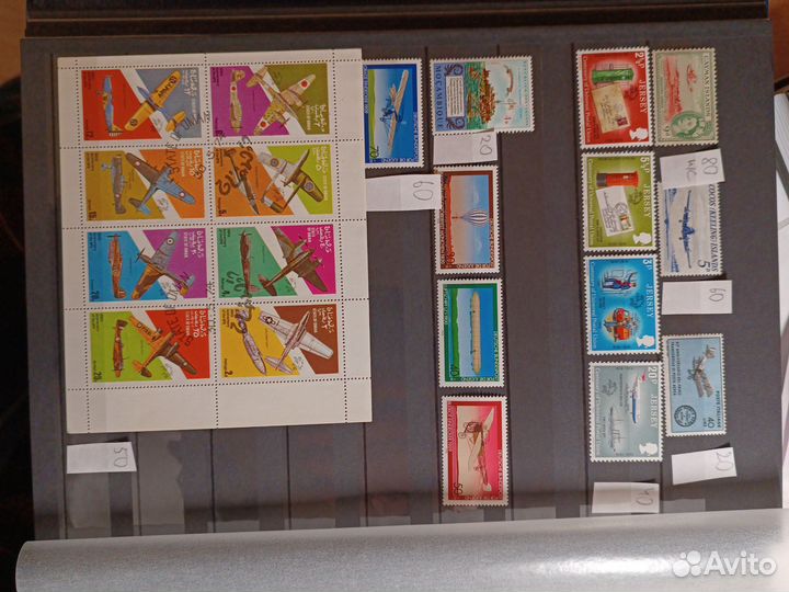 Марки корабли поезда и самолёты