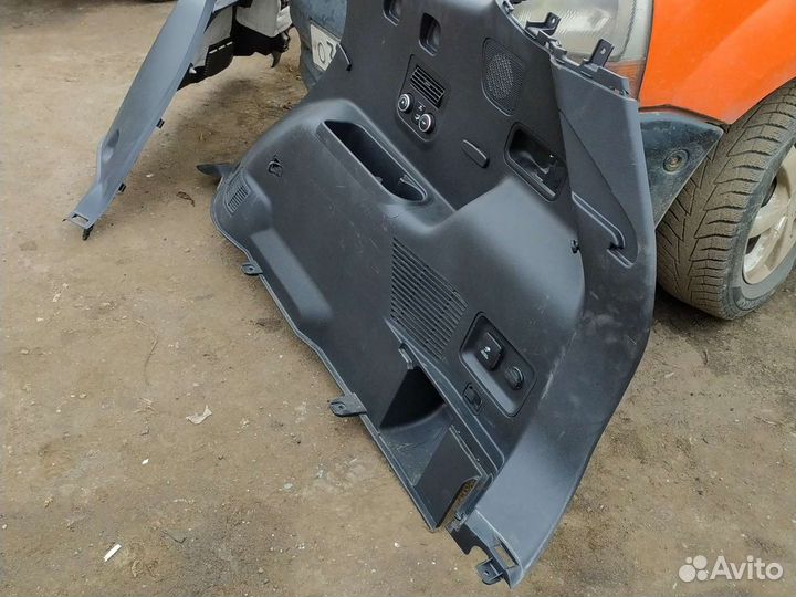 Обшивка багажника hyundai grand santa fe 2018 год