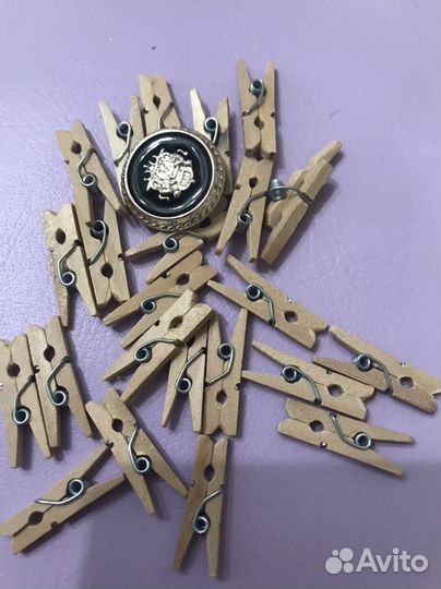 Пришепки для декора