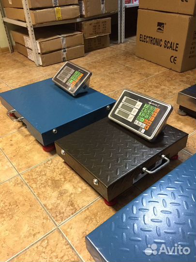Весы платформенные товарные напольные 150-300кг
