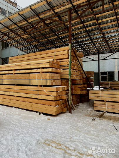 Доска обрезная 25х150х6000мм с доставкой