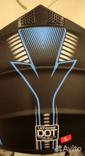 Шлем для мотокросса