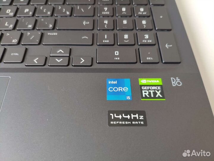 Игровой ноутбук HP victus 16,1 rtx3060
