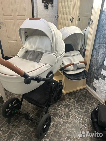 Коляска 3в1 Tutis Viva Leather Luxury