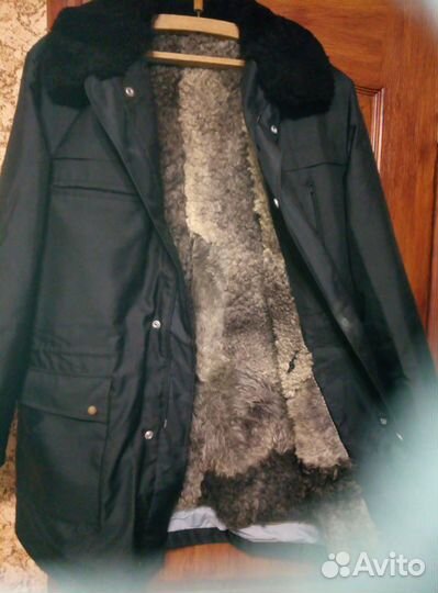 Мужская куртка из натуральной овчины