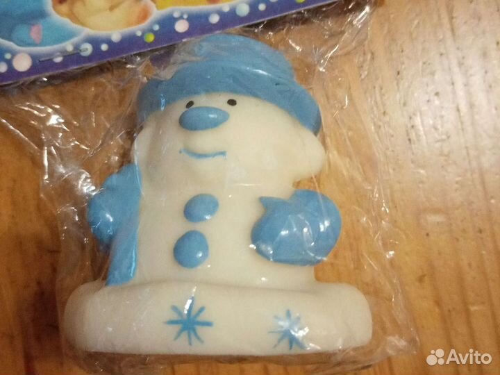 Снеговик резиновый