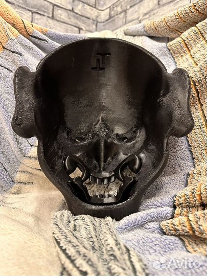 Японский демон Они маска, основа для фурсьюта