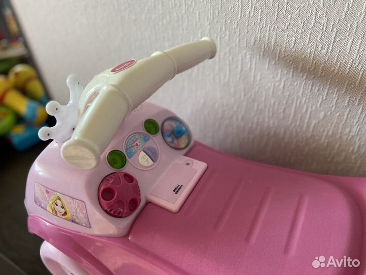 Машинка каталка толокар свето-музыкальная панель