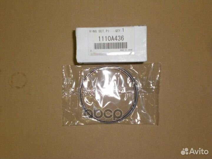 Кольца поршневые mitsubishi lancer 10 1,8-2,0/A