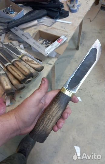 Нож охотничий для шкурения
