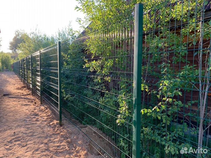 Заборы, навесы. Установка, монтаж