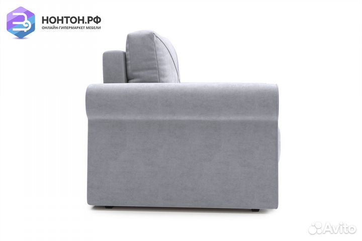 Кресло еврокнижка Лира серое