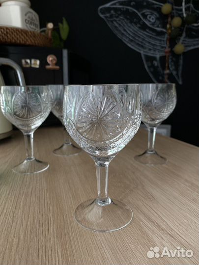 Фужеры хрустальные СССР