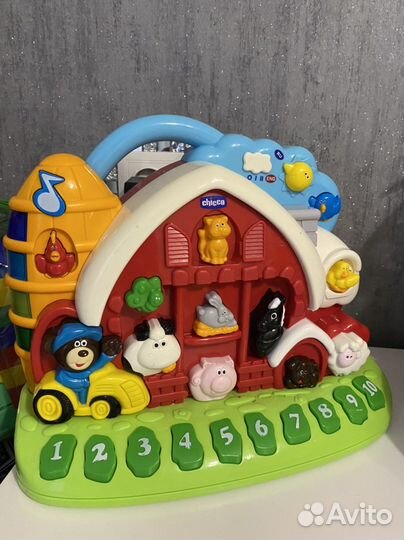 Развивающие игрушки fhiser pries,chicco,полесье