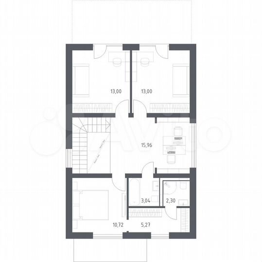 Дом 151 м² на участке 6,7 сот.