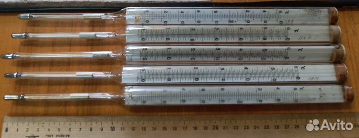 Термометр градусник ртутный промышленный