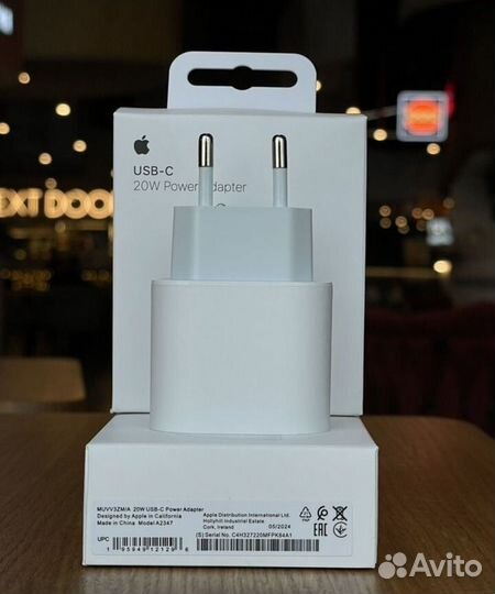 Быстрая зарядка для айфон 14,15,16 type c 20 Ватт