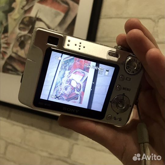 Sony cyber shot dsc-w100 цифровой фотоаппарат