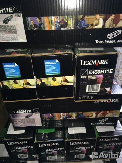 Картридж Lexmark E450H11E черный