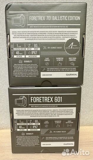Garmin foretrex 601, 701 ballistic, 801, 901 новые