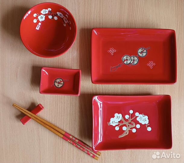 Набор посуды для суши и роллов 