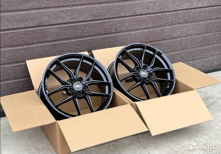 Новые диски R18 4/100 Solaris KIA RIO Vesta HRE