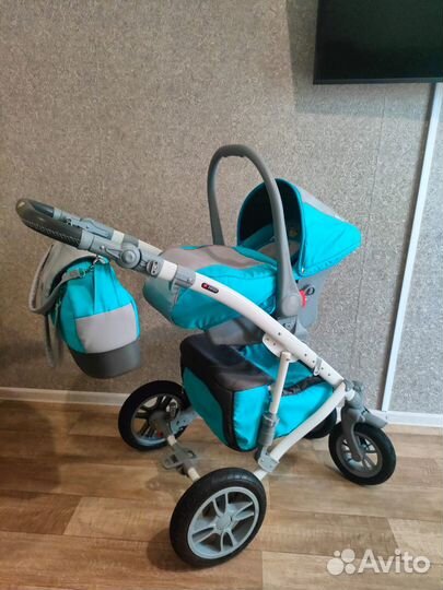Коляска 3в1 в отличном состоянии (Verdi)