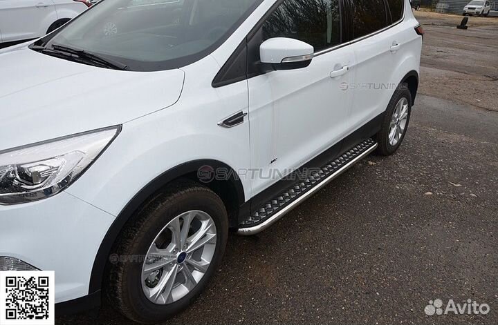 Пороги подножки Форд Куга Ford Kuga