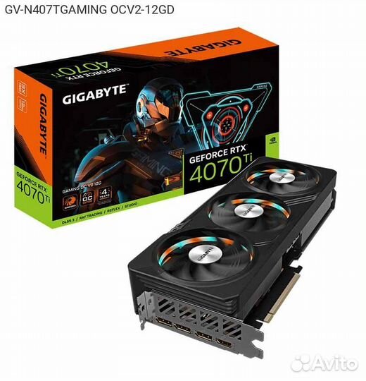 Видеокарта Gigabyte nVidia GeForce RTX 4070 Ti Gam