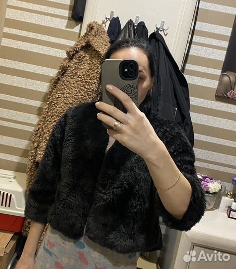 Искусственная шуба короткая