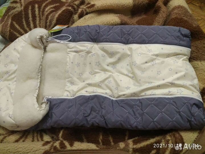 Новый конверт из овечьей шерсти