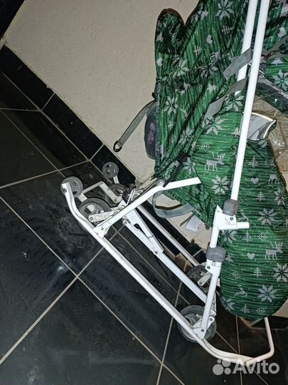 Детские санки коляска бу