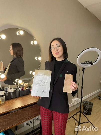 Окрашивание бровей долговременная укладка бровей