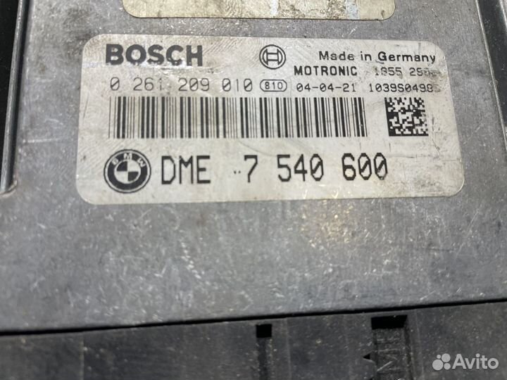 Блок управления двигателем BMW N62 E60 E65 E63