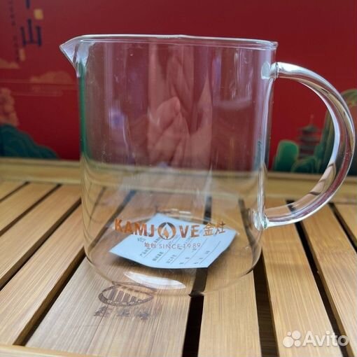 Чахай стеклянный для китайской чайной церемонии