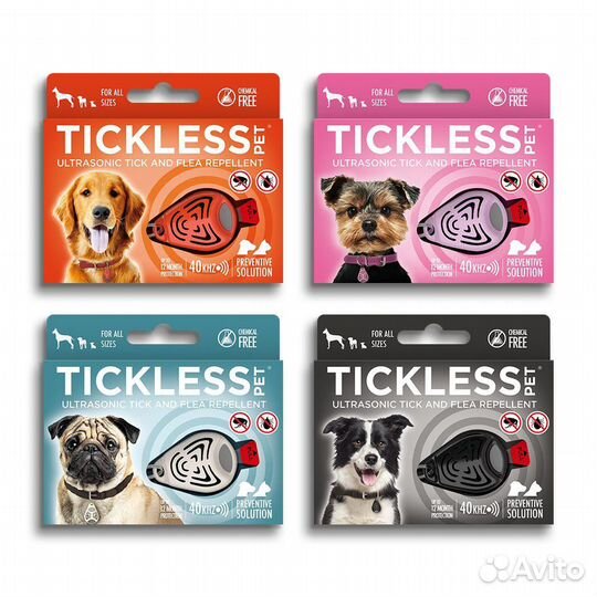 Tickless ультразвукой отпугиватель клещей/блох