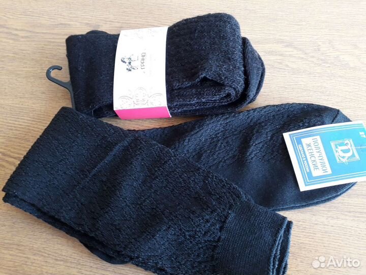 Теплые женские гольфы