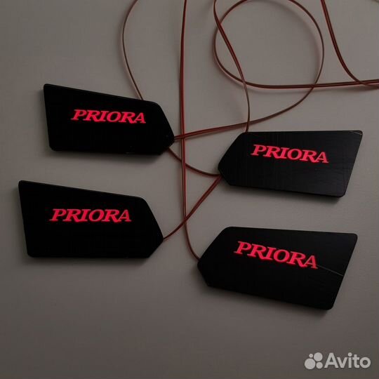 Led Подсветка дверных ручек салона LADA Priora