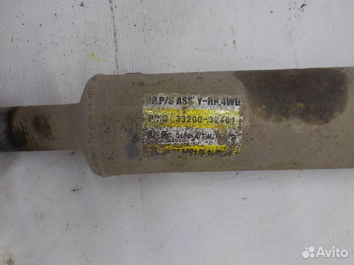 Кардан ssangyong actyon задний