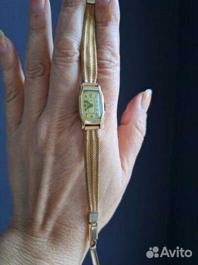 Антикварные, позолото, Швейцарские часы 