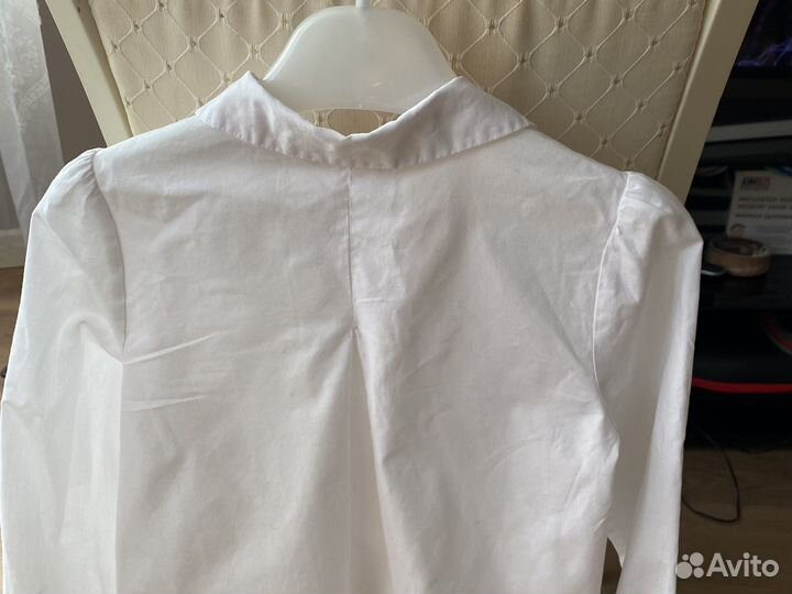 Блузка детская школьная х/б