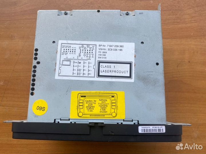 Магнитола Vw Tiguan BWK 2008