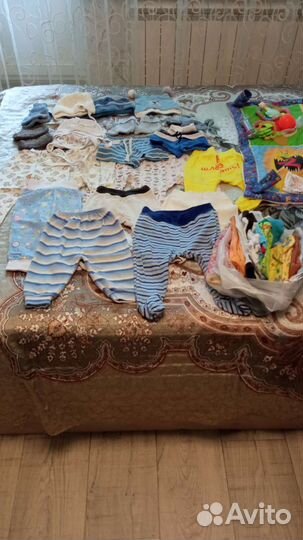 Вещи пакетом+комбензон,от 56 до 74р