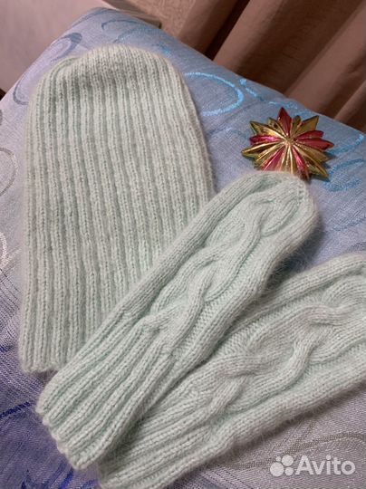 Шапка из пуха норки